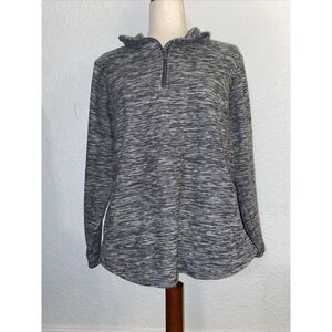 St John Bay Classic Quarter Zip Soft/Comfy French Terry Long Sleeve Pullover PXL